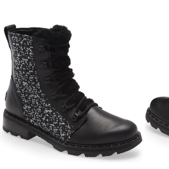 Sorel Lennox lazy Cozy Waterproof Lace-Up Boot - Picture 3 of 12